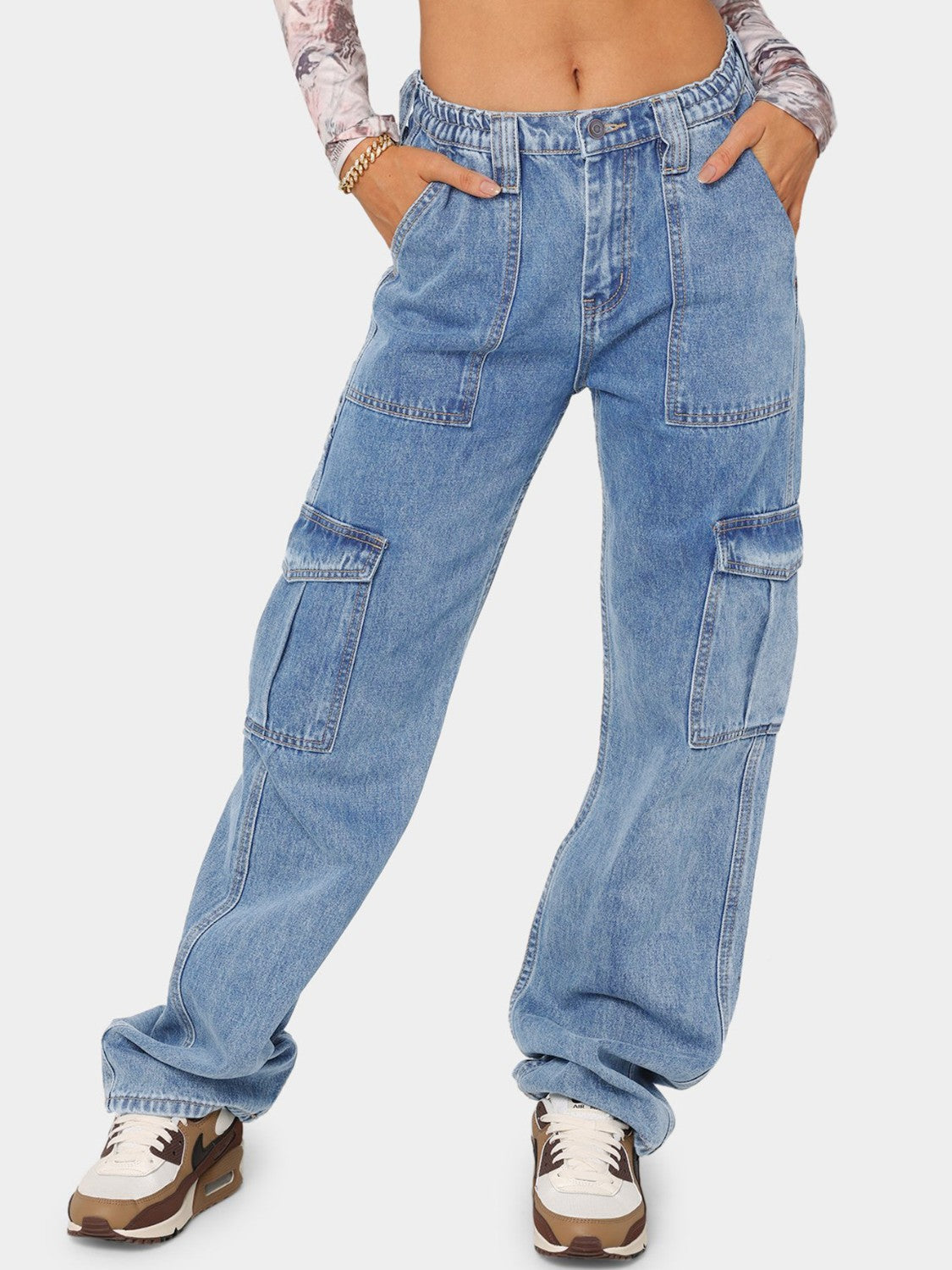 Honeybee Mumford's Straight Jeans with Pockets