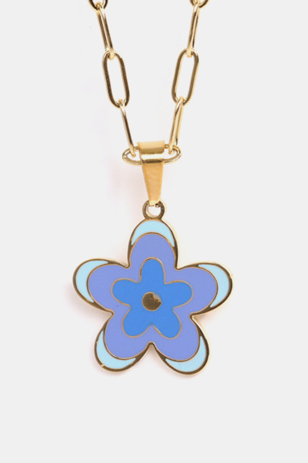 honeybee Mumford's Flower Pendant Necklace