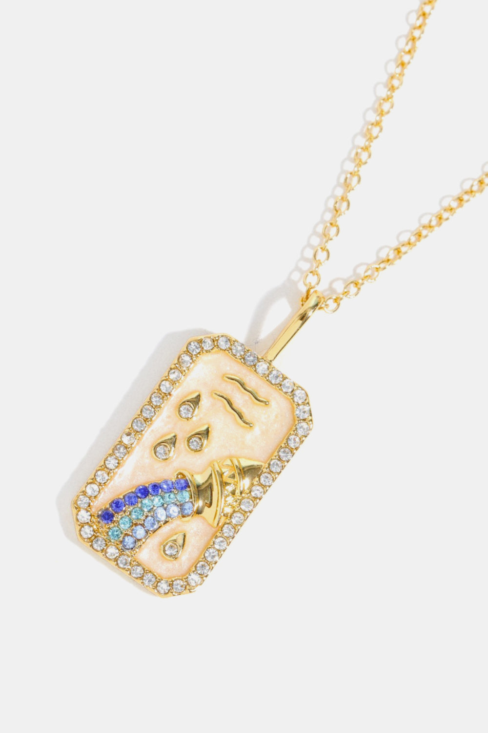 Honeybee Mumford's Rhinestone Zodiac and Constellation Pendant Necklace