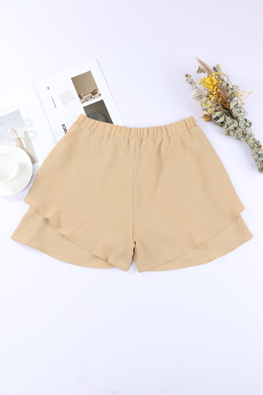 Honeybee Mumford's Layered Elastic Waist Shorts