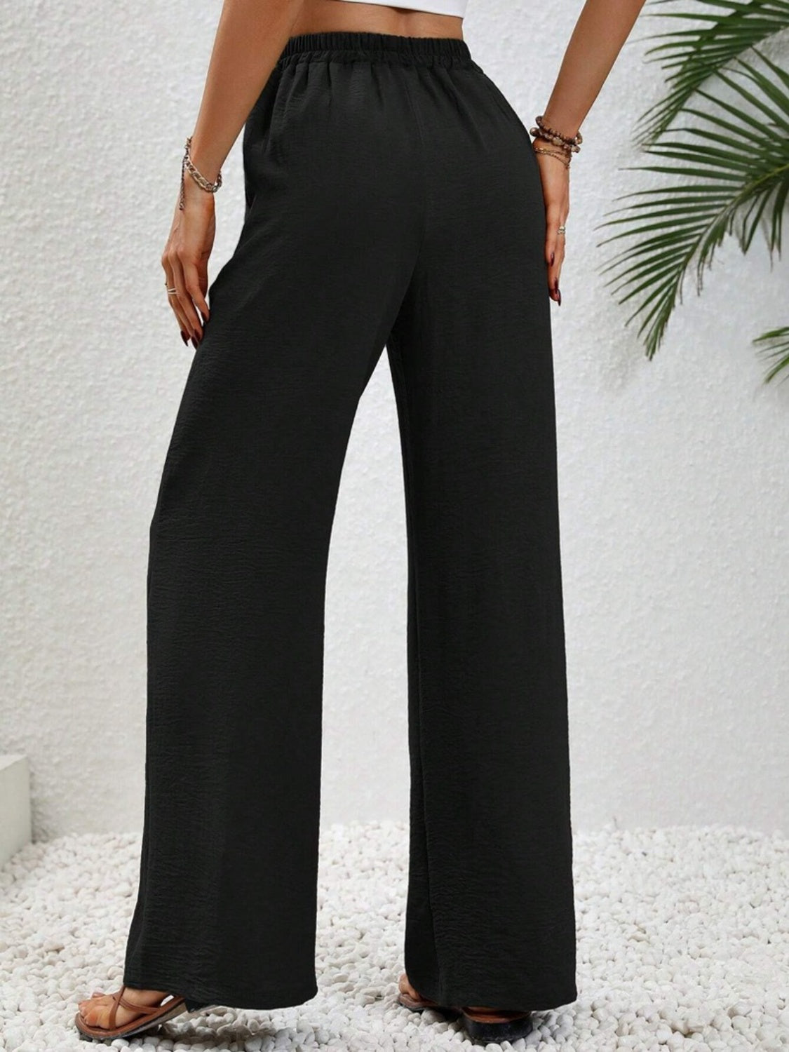 Honeybee Mumford's Wide Leg Drawstring Pants