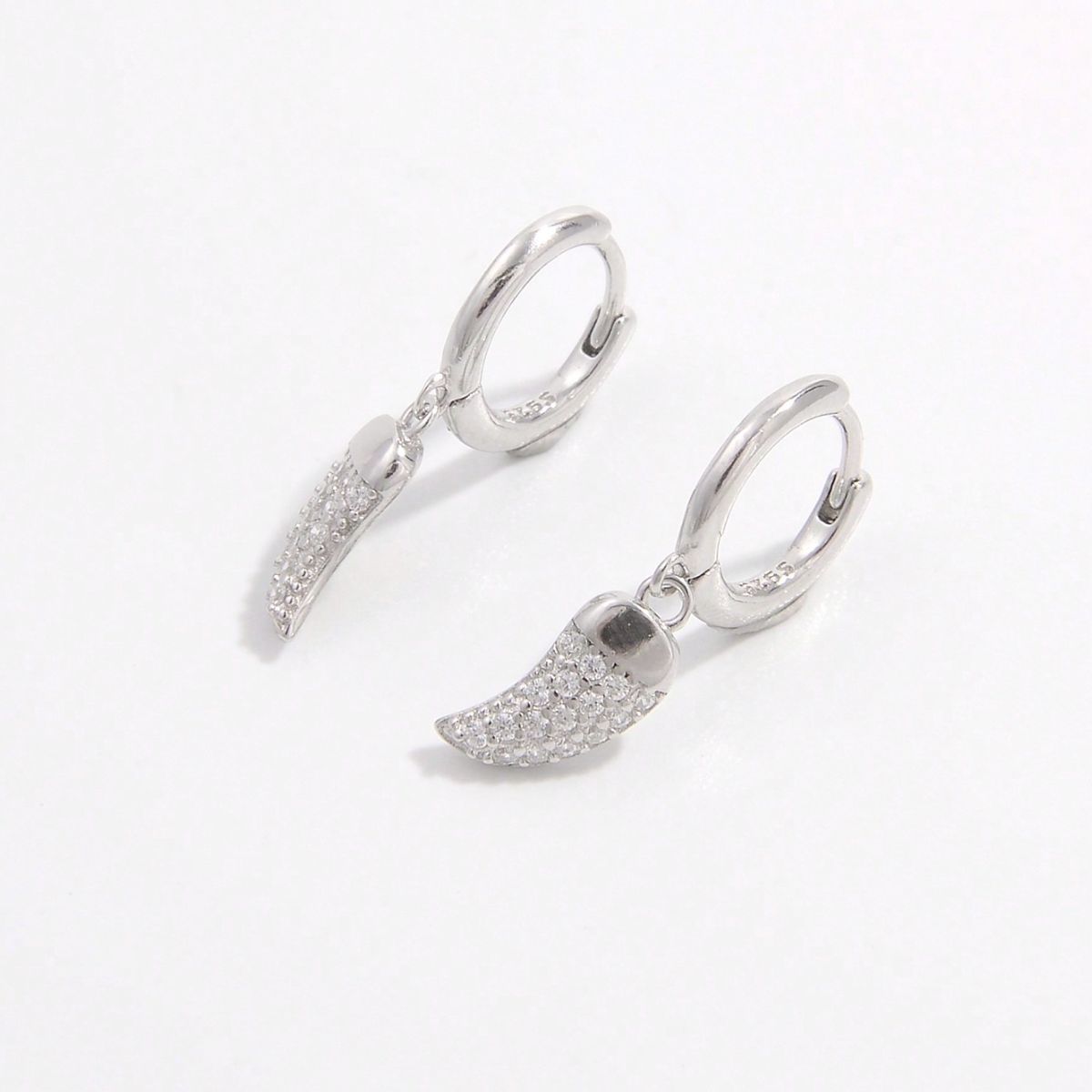 honeybee Mumford's Sterling Silver Chili Shape Earrings