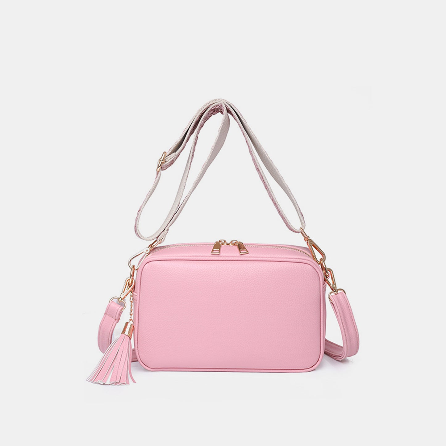 Honeybee Mumford's Tassel Leather Crossbody Bag