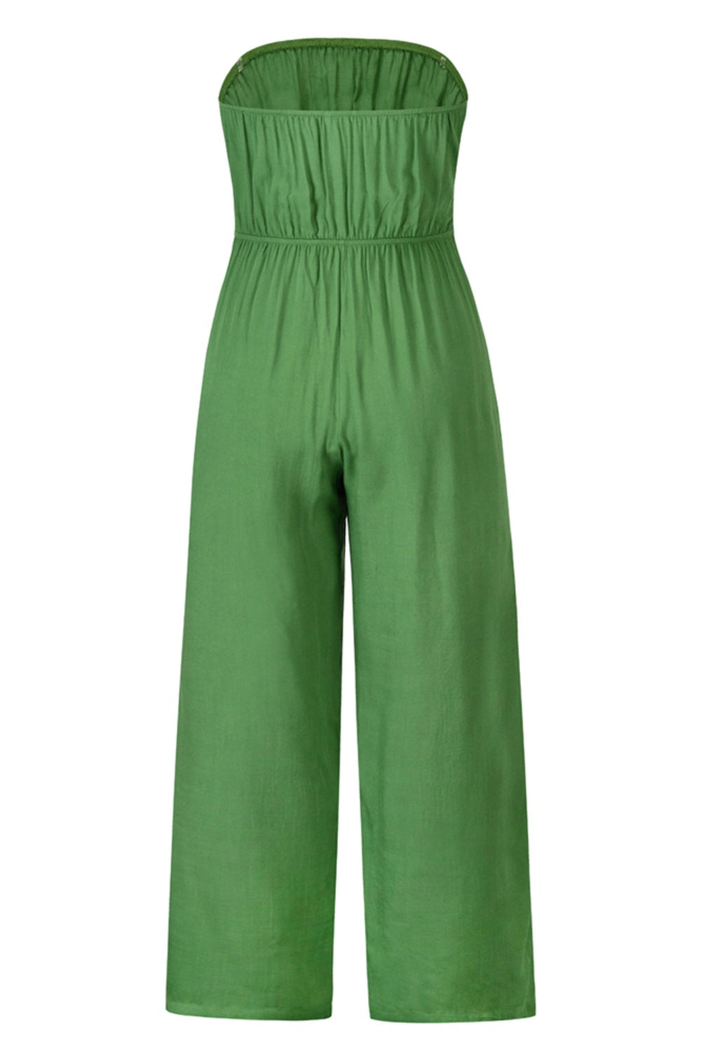 Honeybee Mumford's Tied Cutout Tube Wide Leg Jumpsuit