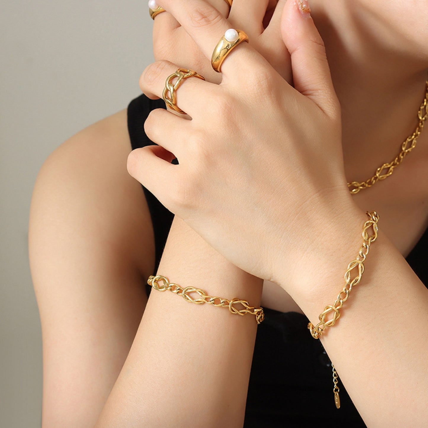 Honeybee Mumford's 18K Gold-Plated Bracelet