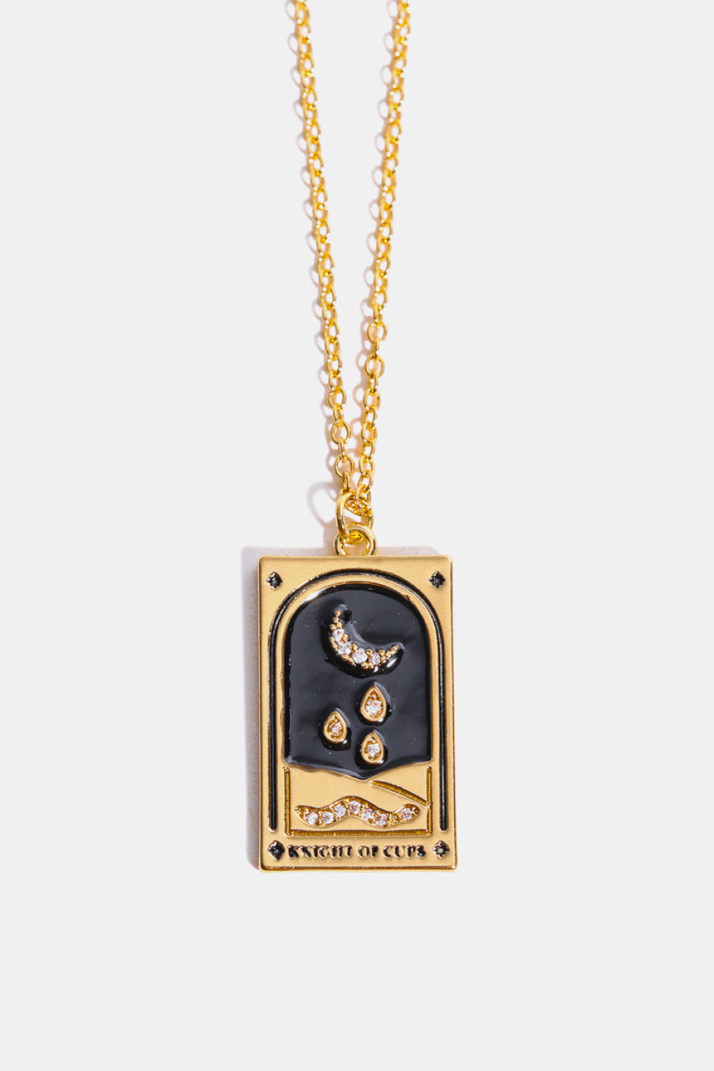 Honeybee Mumford's Tarot Card Pendant Necklace