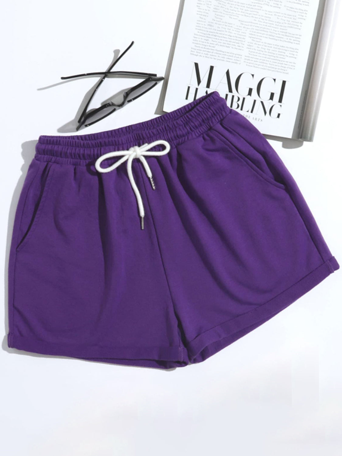 Honeybee Mumford's Drawstring Shorts with Pockets