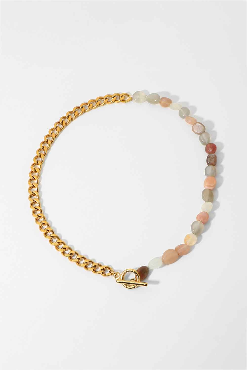 honeybee Mumford's Half Bead Half Chain Necklace