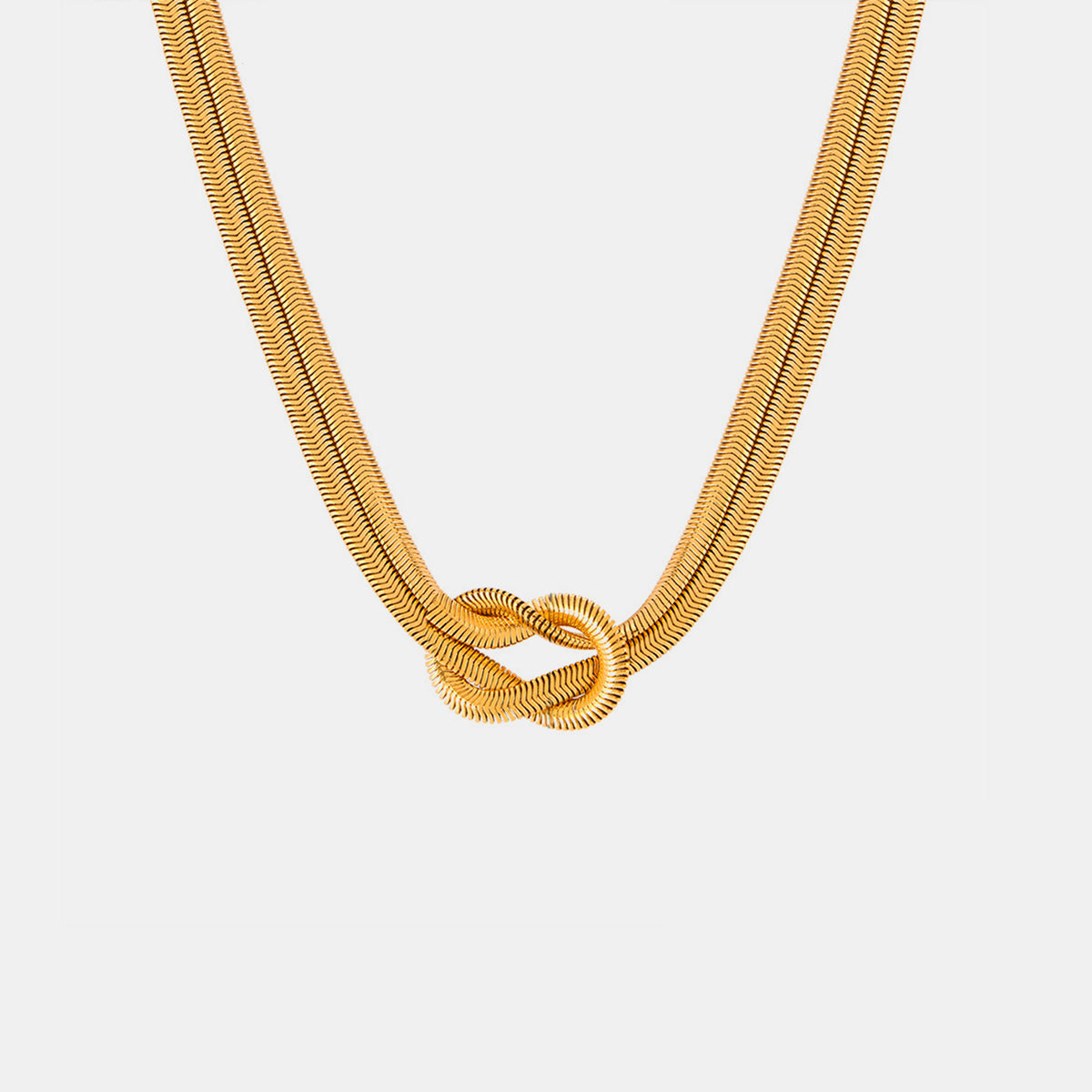 honeybee Mumford's Knot Necklace