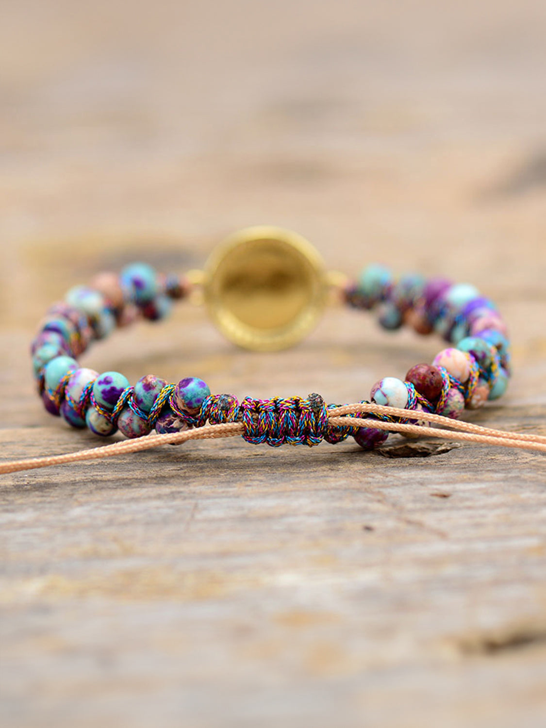 honeybee Mumford's Imperial Jasper Beaded Bracelet