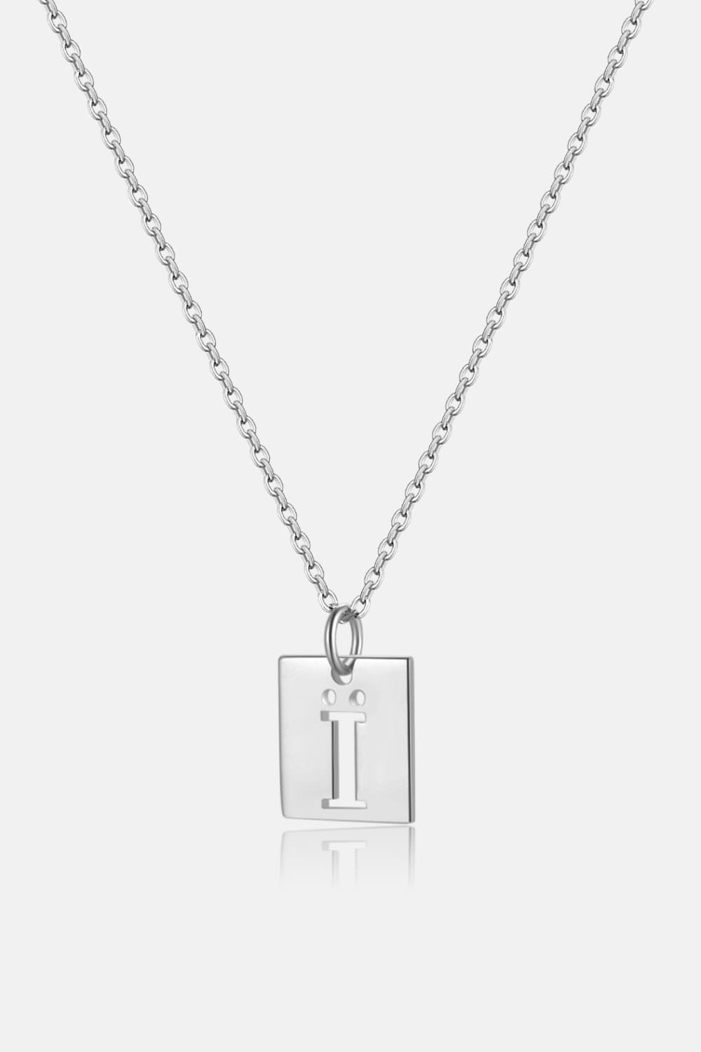 Honeybee Mumford's Cutout Rectangle Pendant Necklace