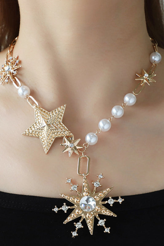 honeybee Mumford's Pearl Star Shape Necklace