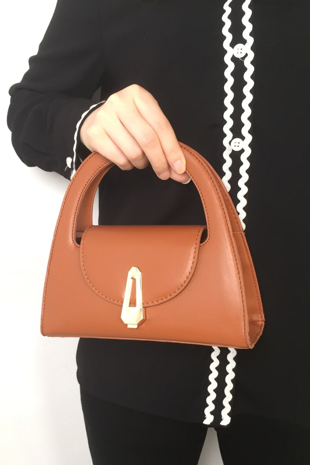 Honeybee Mumford's Leather Handbag