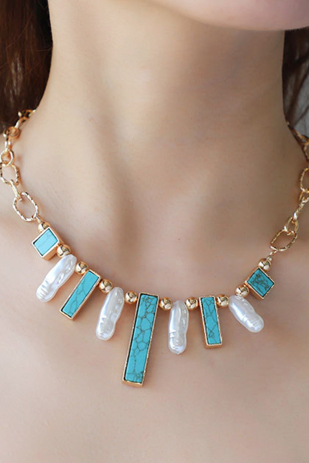 honeybee Mumford's Turquoise Necklace