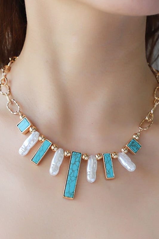 honeybee Mumford's Turquoise Necklace