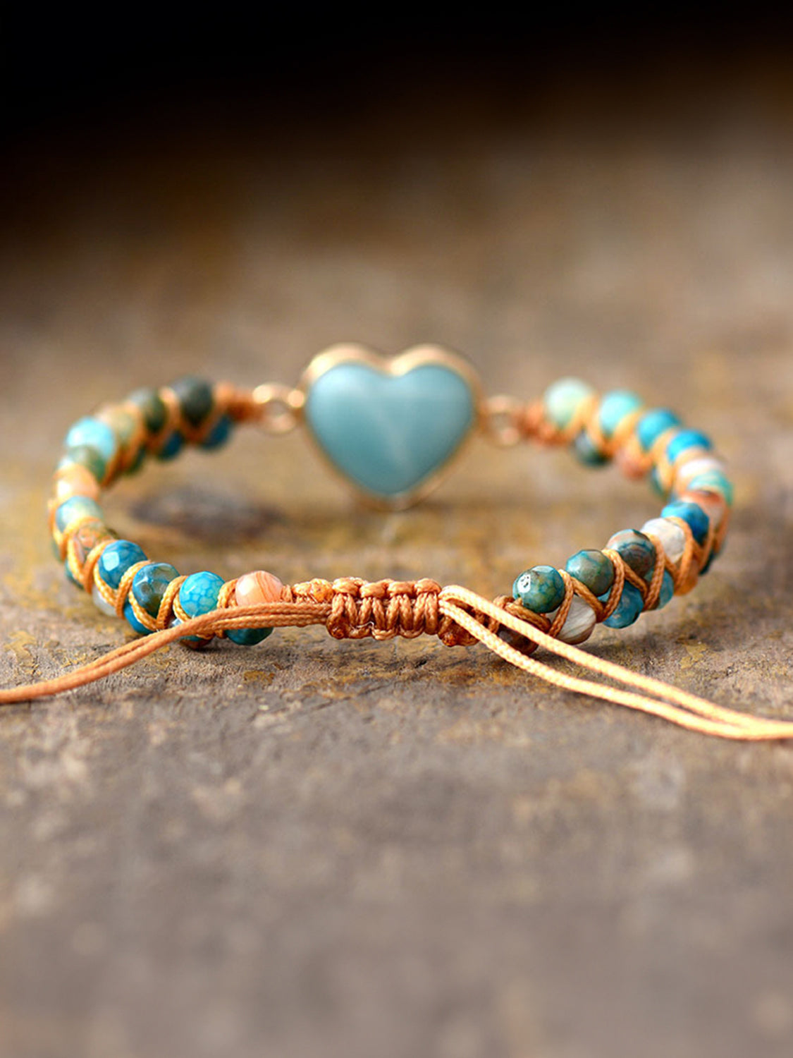 honeybee Mumford's Heart Shape Beaded Bracelet