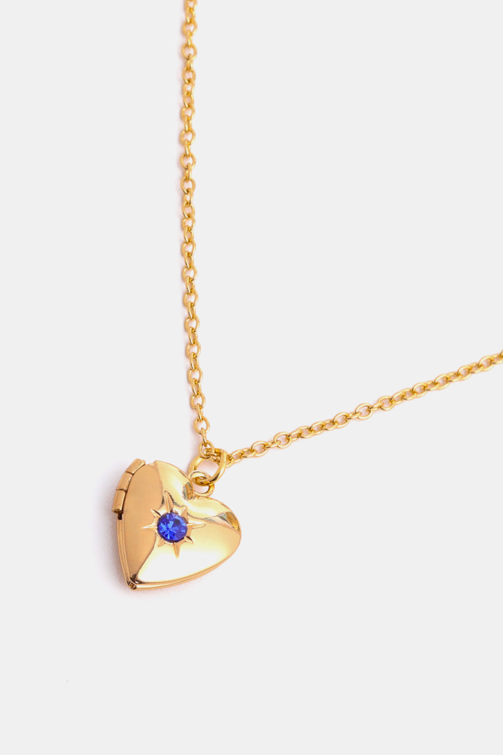 Honeybee Mumford's Heart Shape 14K Gold-Plated Pendant Necklace