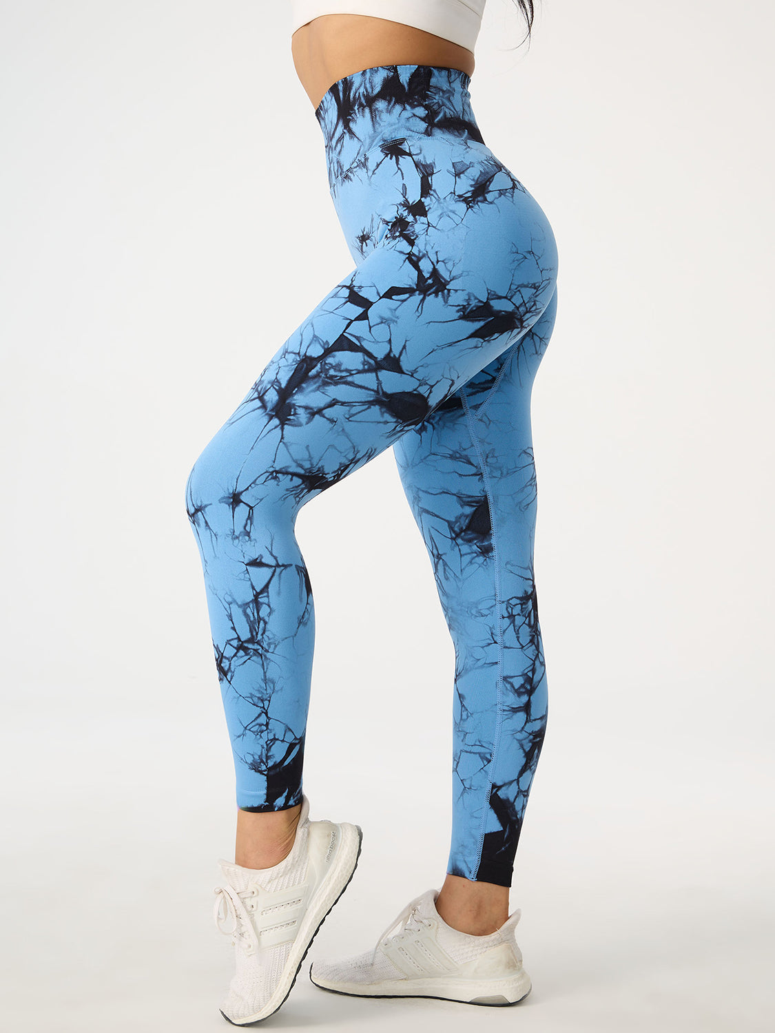 Honeybee Mumford's Printed High Waist Active Pants