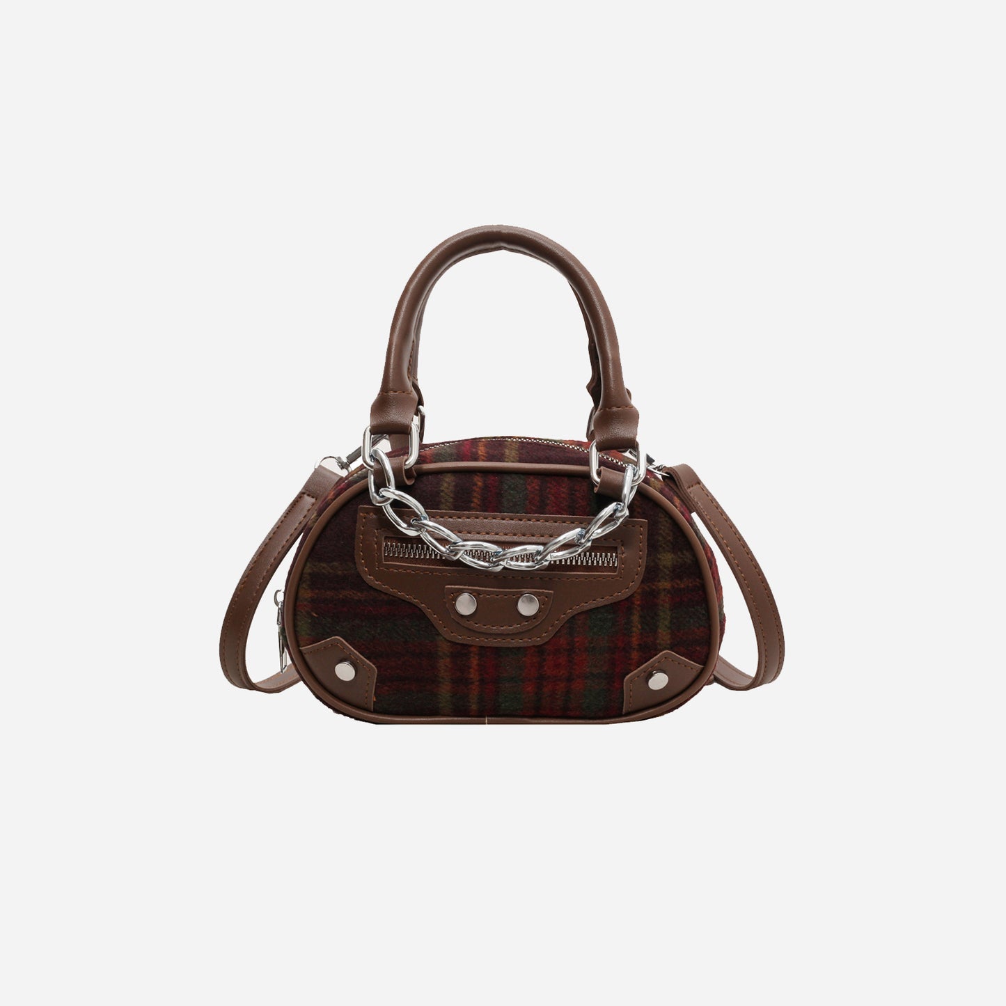 Honeybee Mumford's Plaid Crossbody Bag