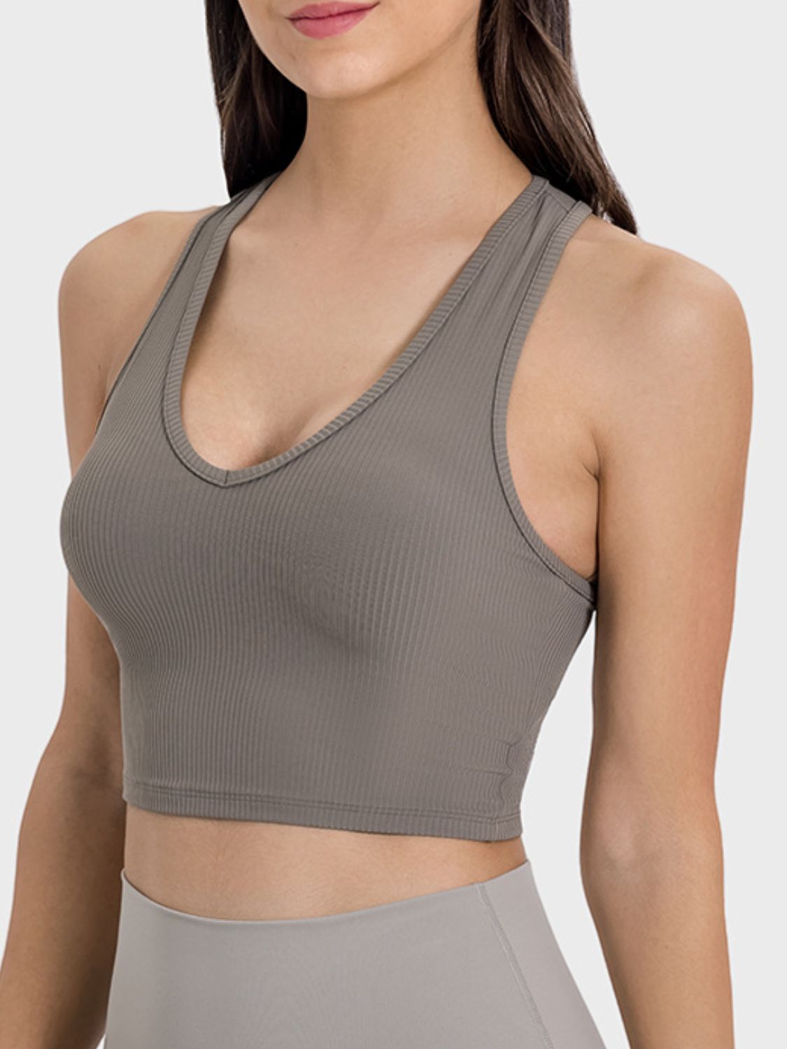 Honeybee Mumford's Scoop Neck Wide Strap Active Tank