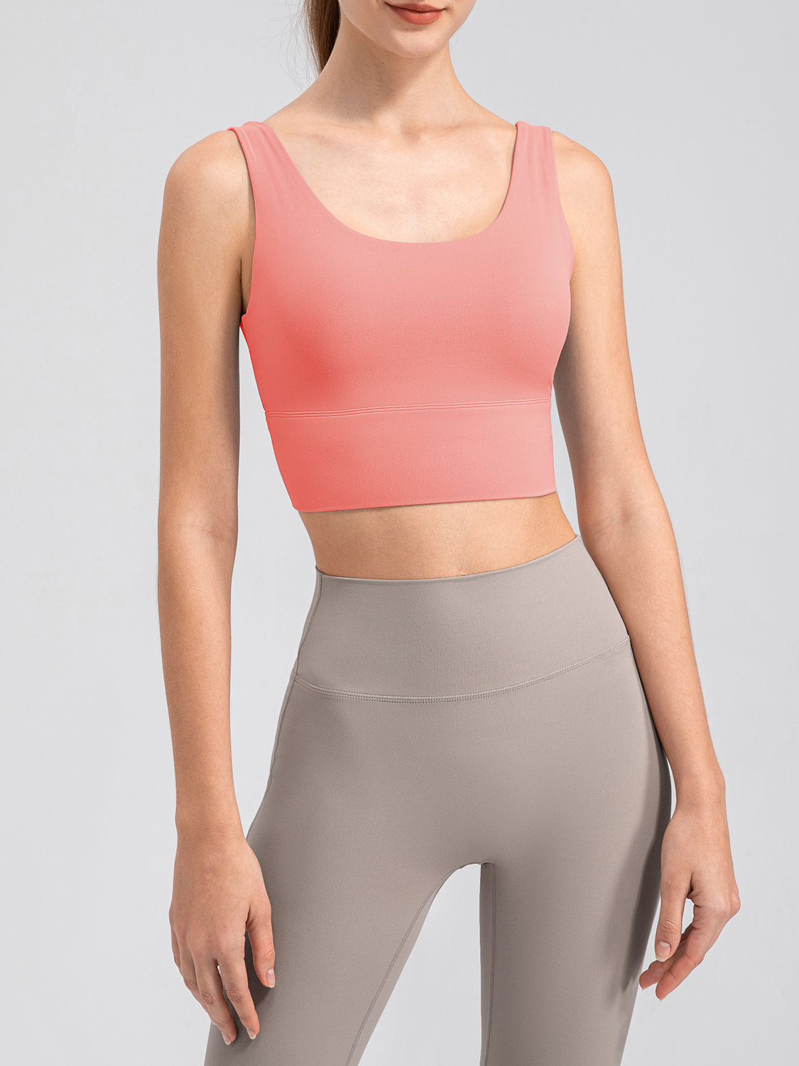 Honeybee Mumford's Scoop Neck Wide Strap Active Tank