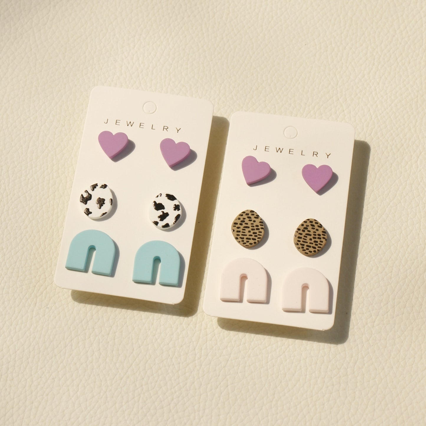 honeybee Mumford's 3 Piece Acrylic Stud Earrings