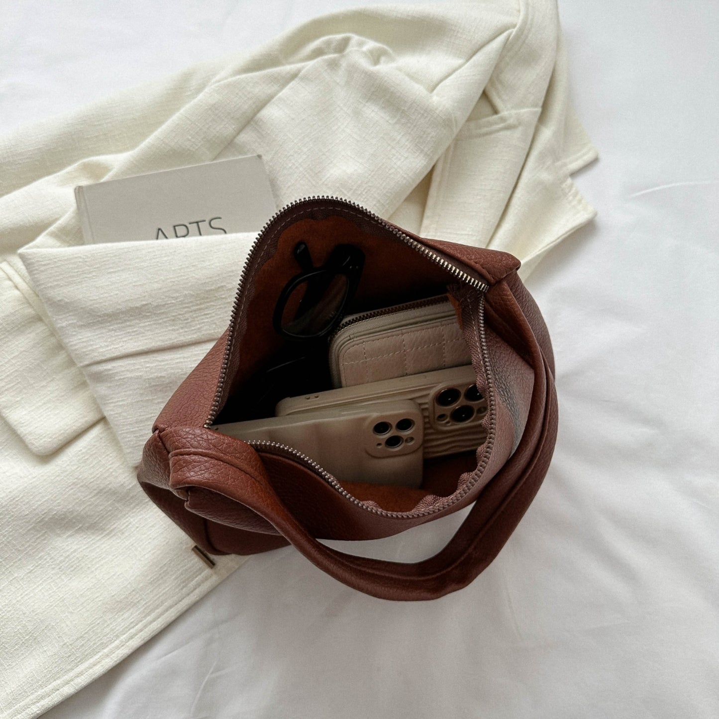 Honeybee Mumford's Leather Shoulder Bag