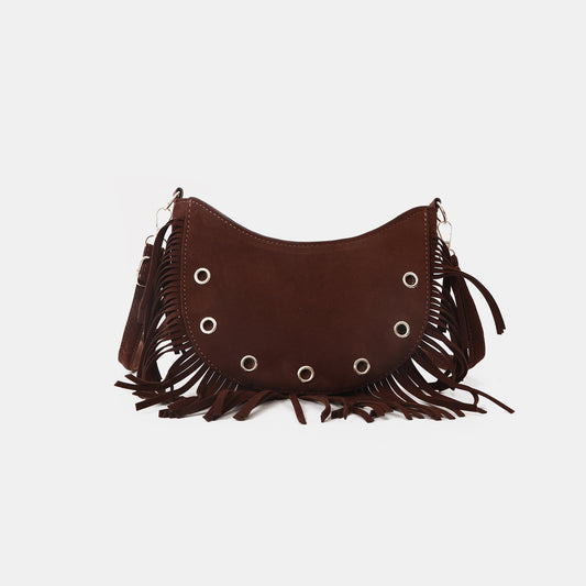 Honeybee Mumford's Fringe Detail Crossbody Bag