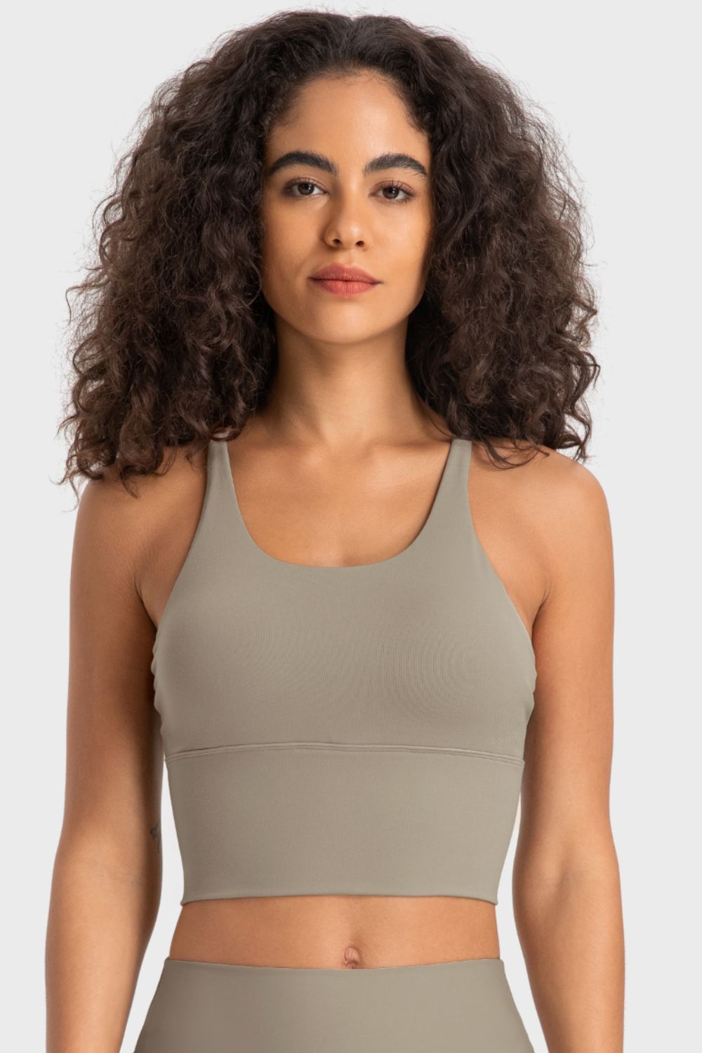 Honeybee Mumford's Crisscross Back Ladder Detail Sports Bra