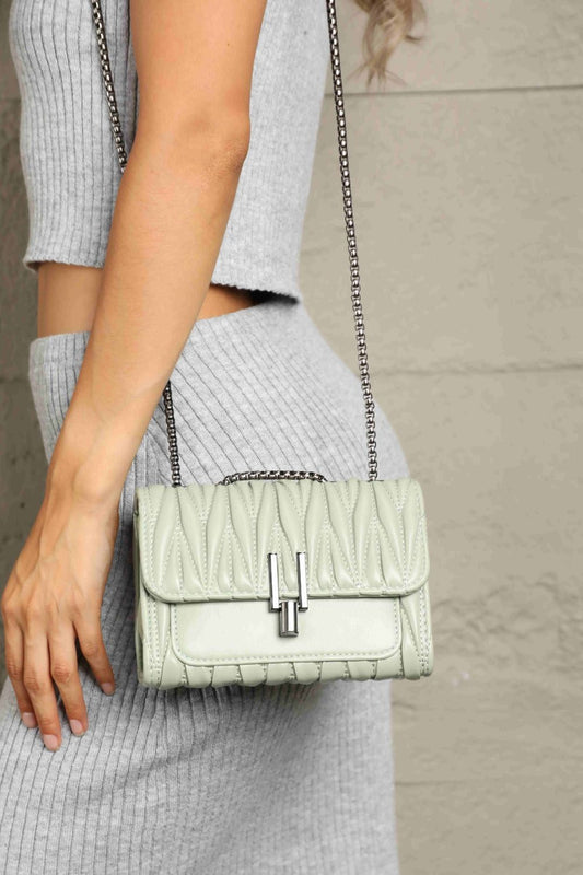 Honeybee Mumford's Leather Crossbody Bag