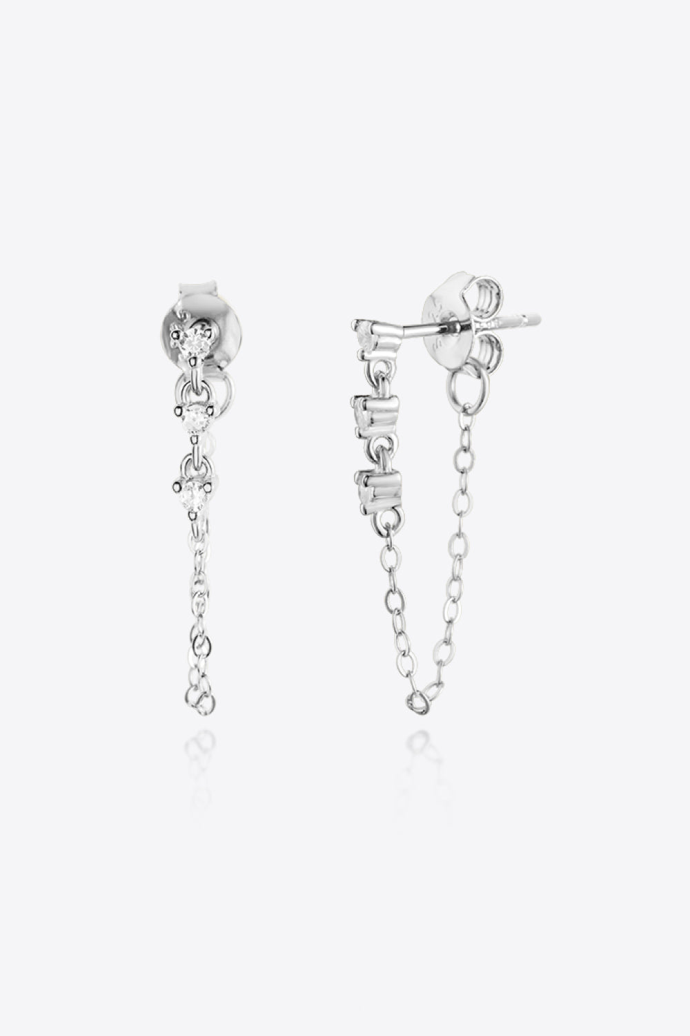 honeybee Mumford's Sterling Silver Chain Earrings