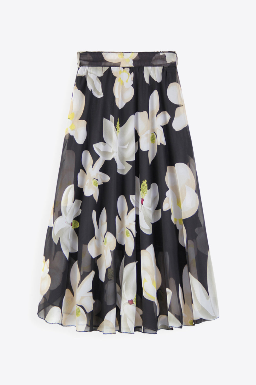 Honeybee Mumford's Full Size Floral Tie-Waist Skirt