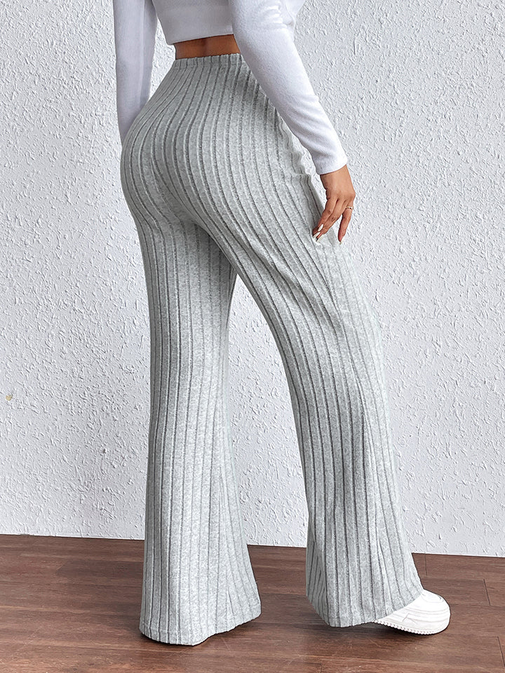 Honeybee Mumford's Ribbed Wide Leg Long Pants