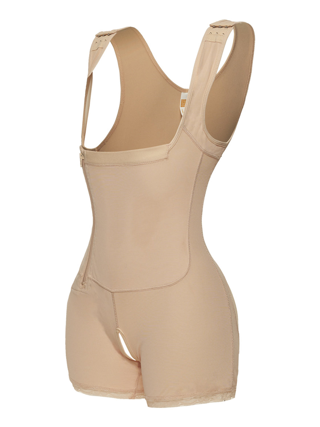 Honeybee Mumford's Full Size Side Zip Up Wide Strap Shapewear