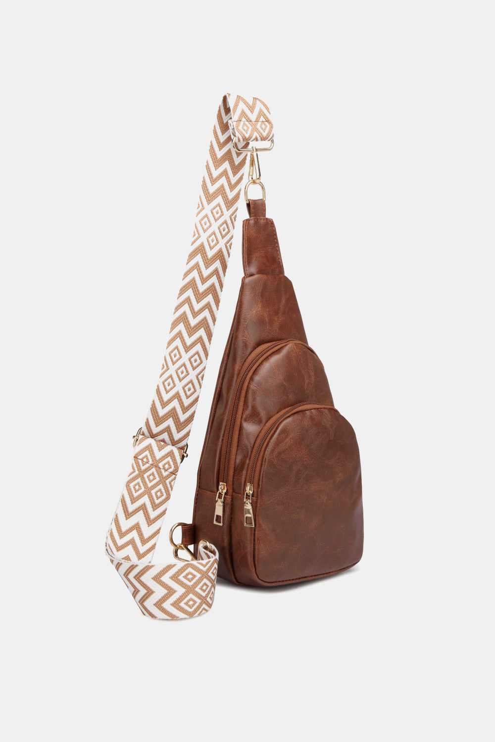 honeybee Mumford's Leather Sling Bag