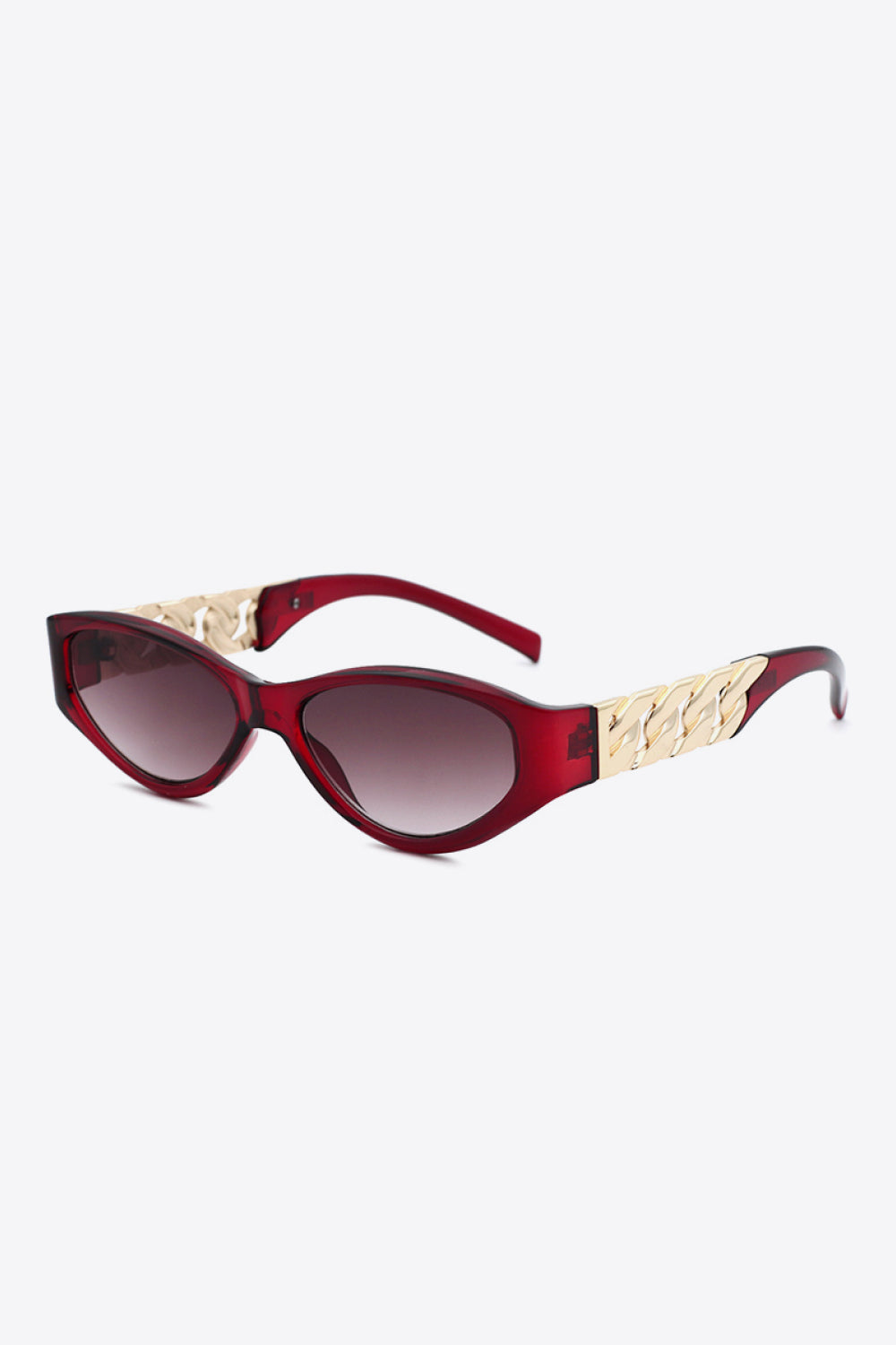 Honeybee Mumford's Chain Detail Temple Cat Eye Sunglasses