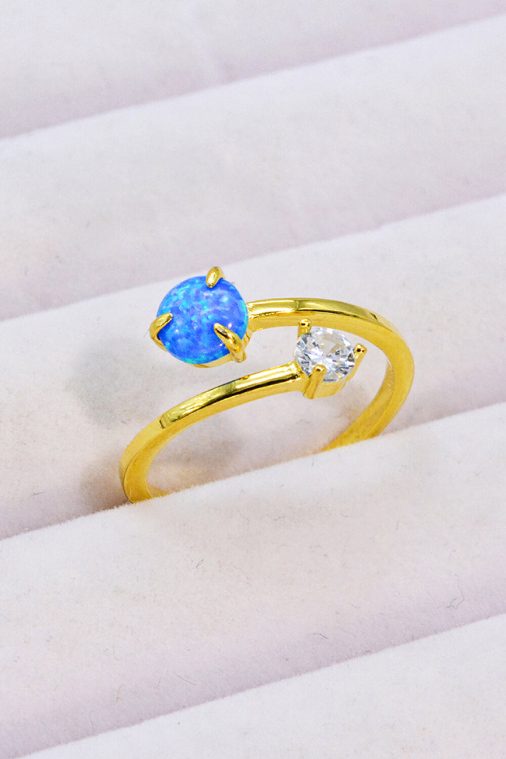 Honeybee Mumford's Opal and Open Ring