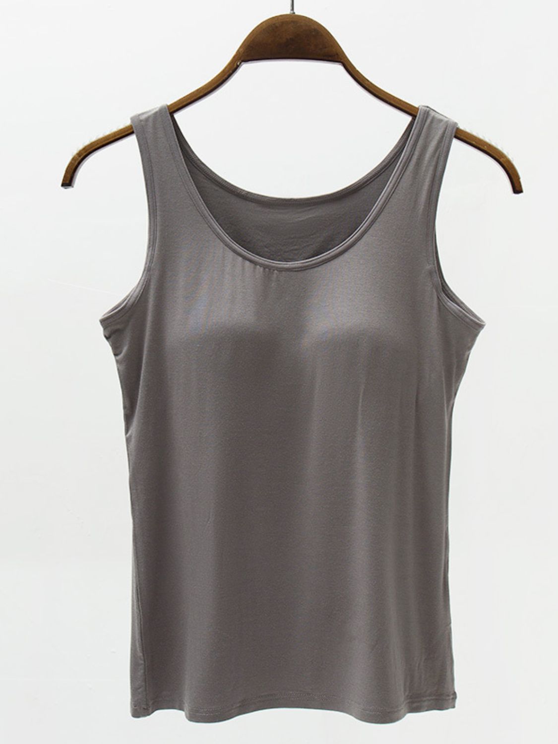 Honeybee Mumford's Full Size Wide Strap Modal Tank with Bra