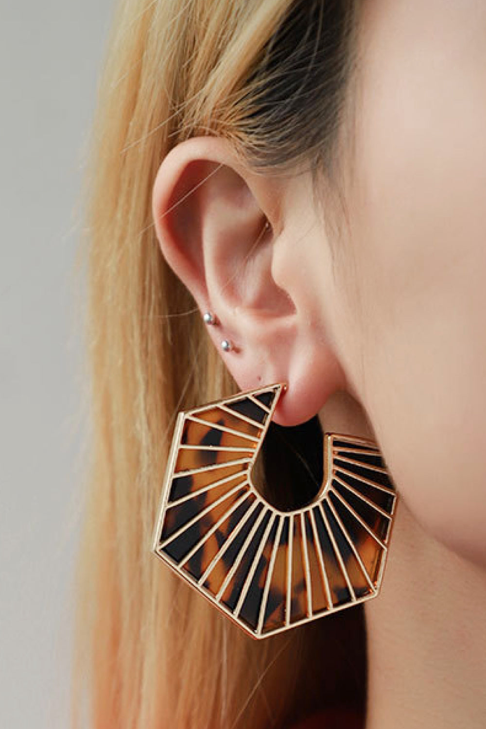 honeybee Mumford's Geometric Earrings