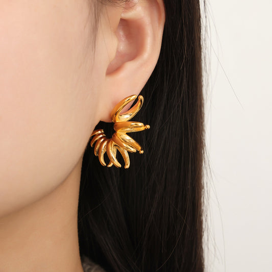 honeybee Mumford's Irregular Shape Earrings