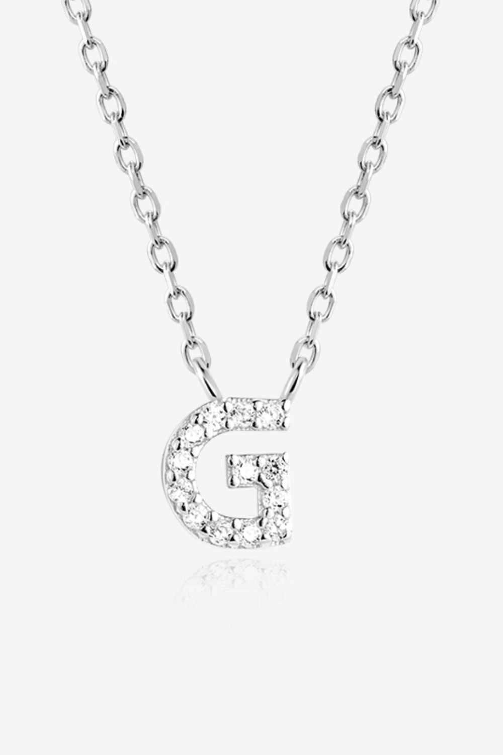 Honeybee Mumford's G To K Sterling Silver Necklace