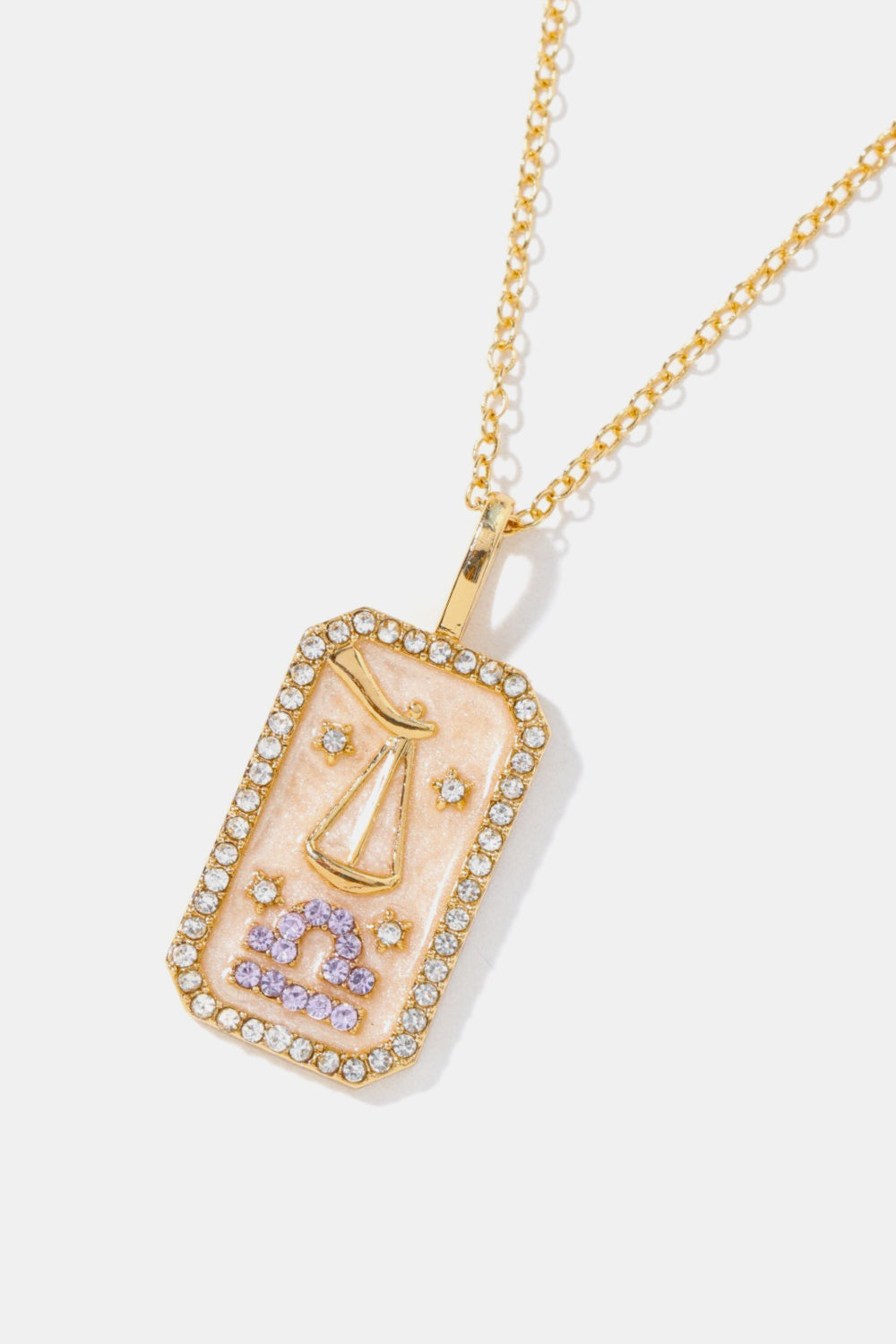 Honeybee Mumford's Rhinestone Zodiac and Constellation Pendant Necklace