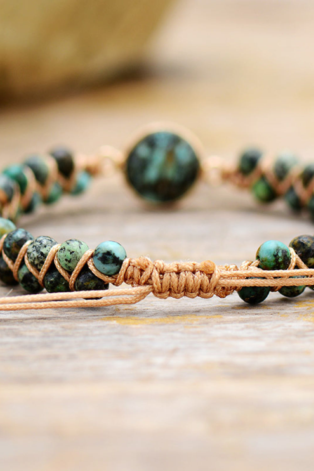 honeybee Mumford's Beaded Copper Bracelet