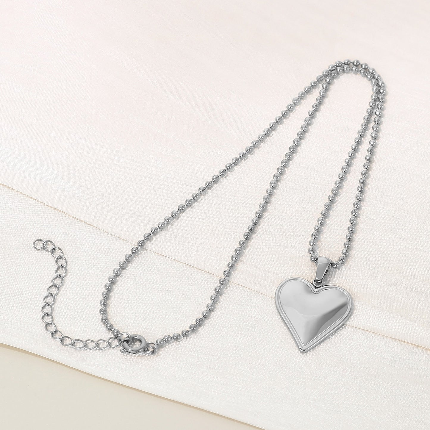 Honeybee Mumford's Heart Pendant Necklace