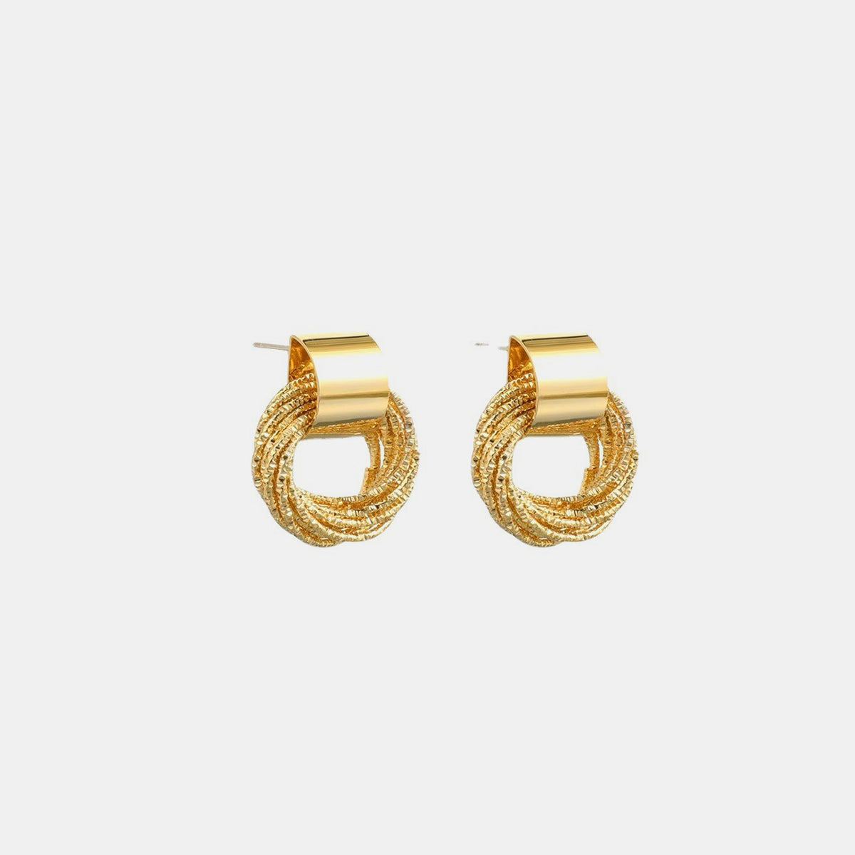 honeybee Mumford's Alloy Gold-Plated Drop Earrings