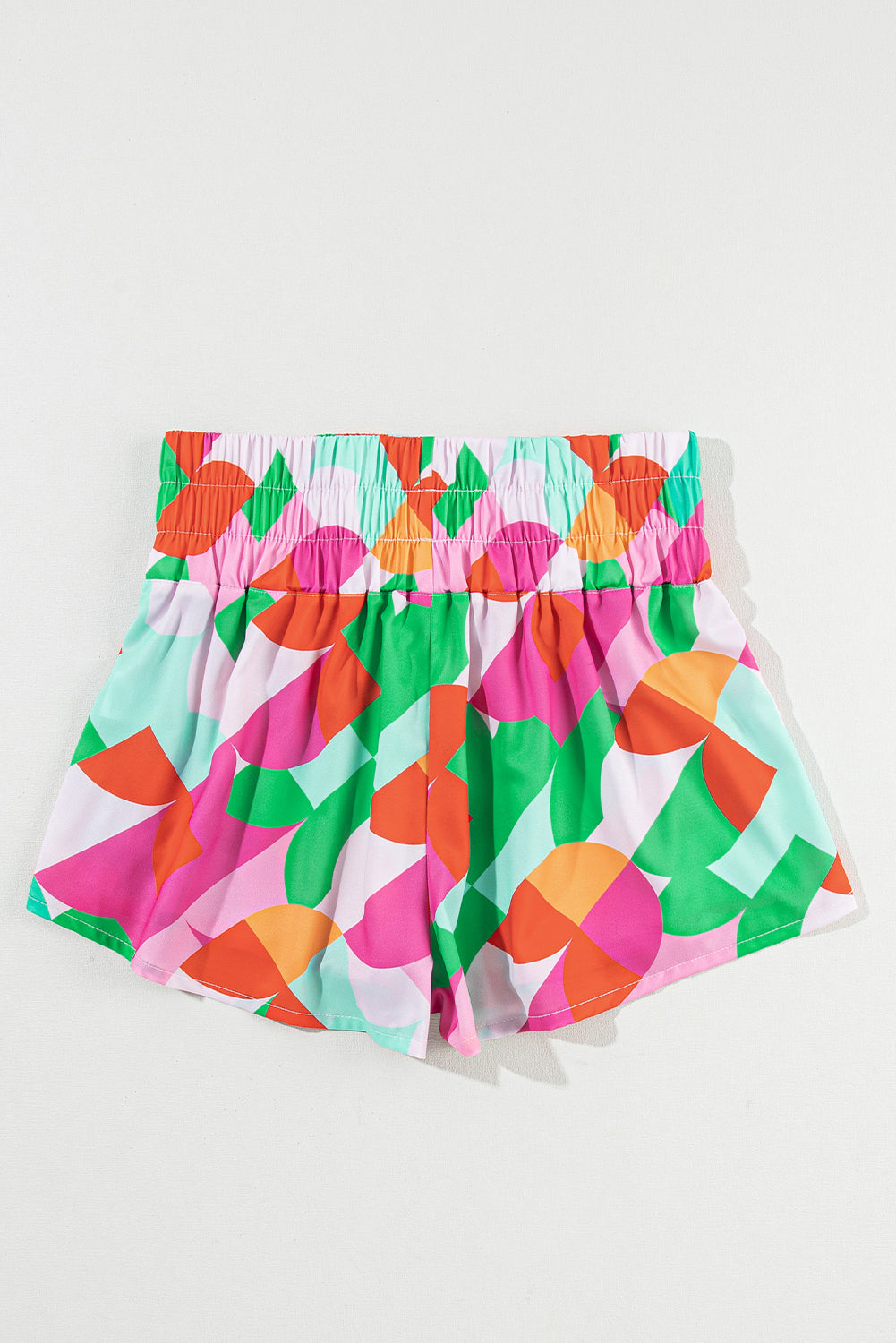 Honeybee Mumford's Smocked Contrast Print High Waist Skort