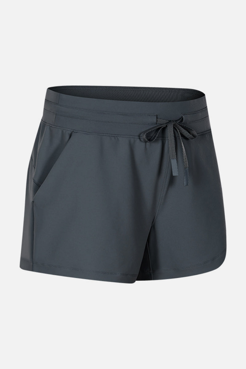 Honeybee Mumford's Waist Tie Active Shorts