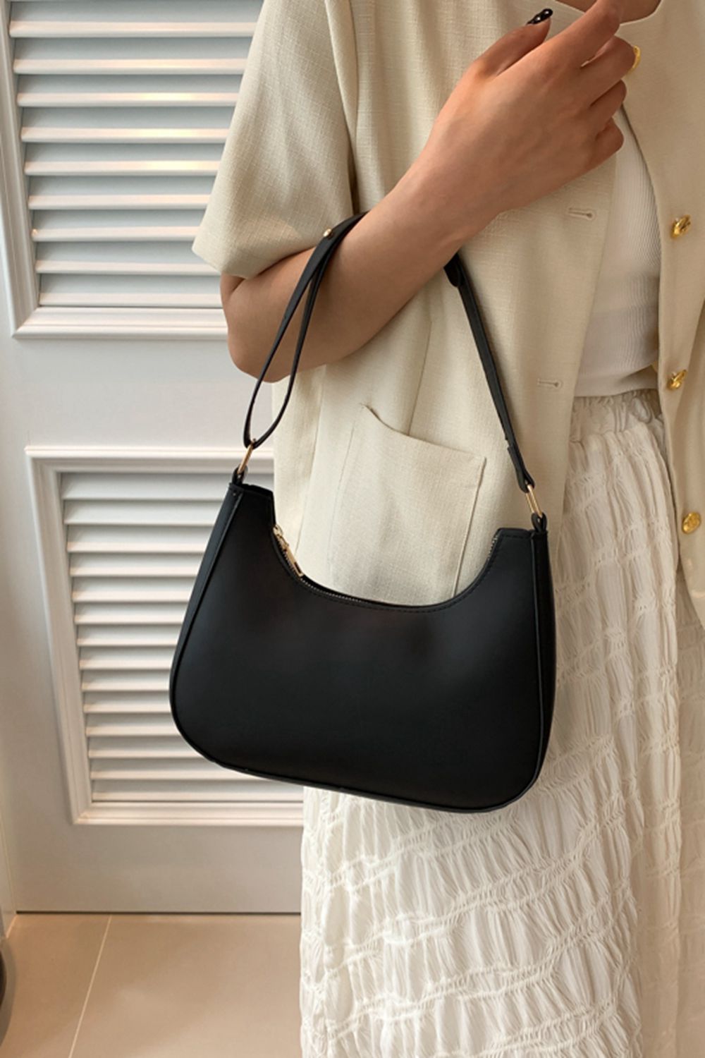 Honeybee Mumford's Leather Shoulder Bag