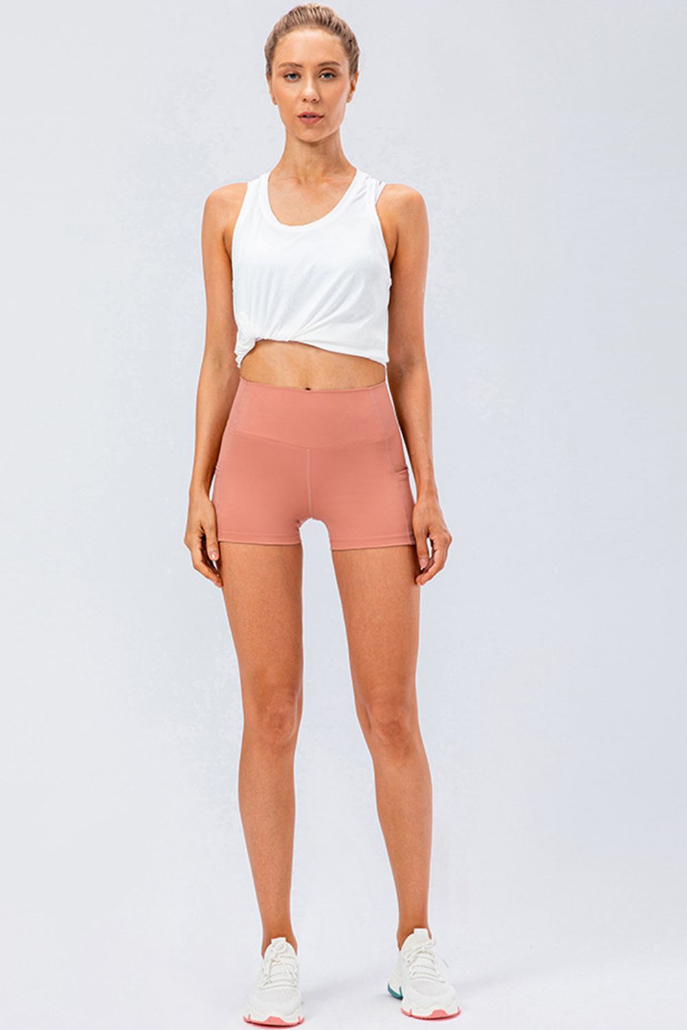 Honeybee Mumford's Slim Fit Wide Waistband Sports Shorts