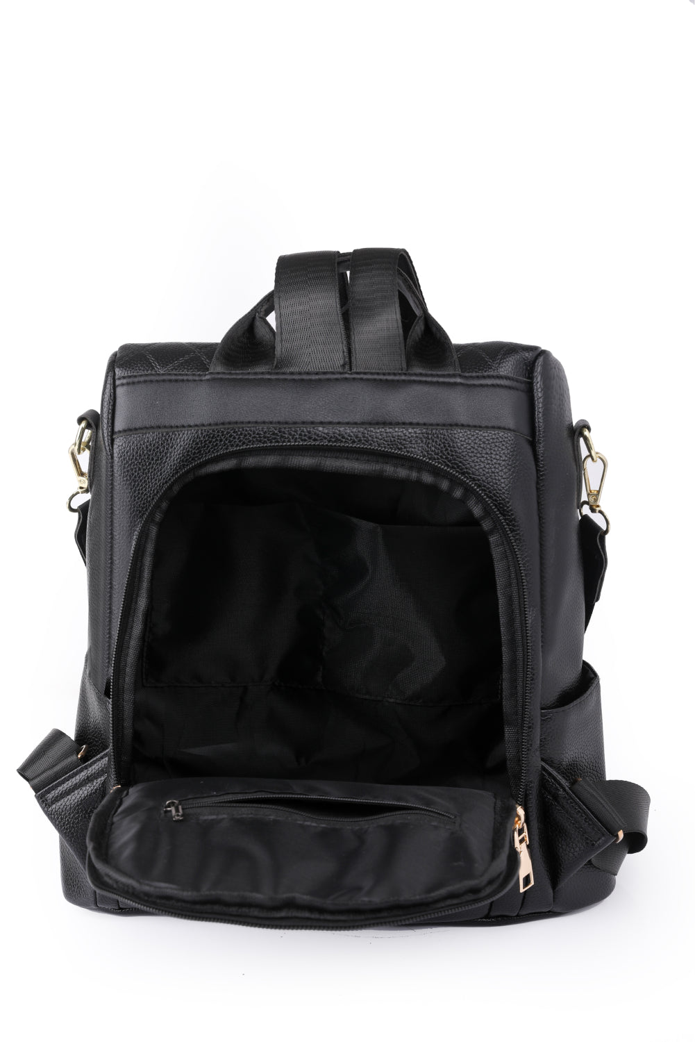 honeybee Mumford's Pum-Pum Zipper Backpack